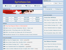 Tablet Screenshot of egitimhane.com